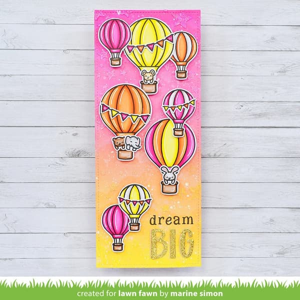 Lawn Fawn Dies - Fly High Lawn Cuts