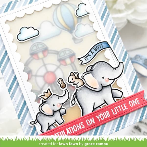 Lawn Fawn Dies - Fly High Lawn Cuts