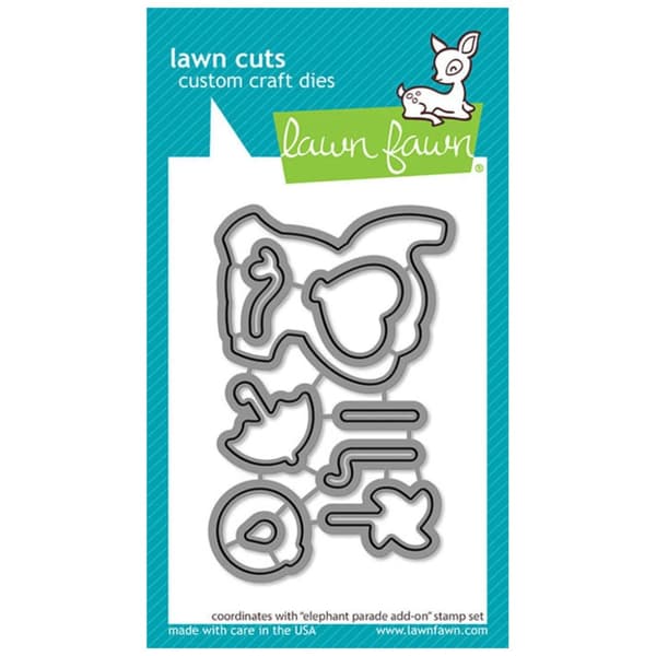 Lawn Fawn Dies - Elephant Parade Add-On Dies