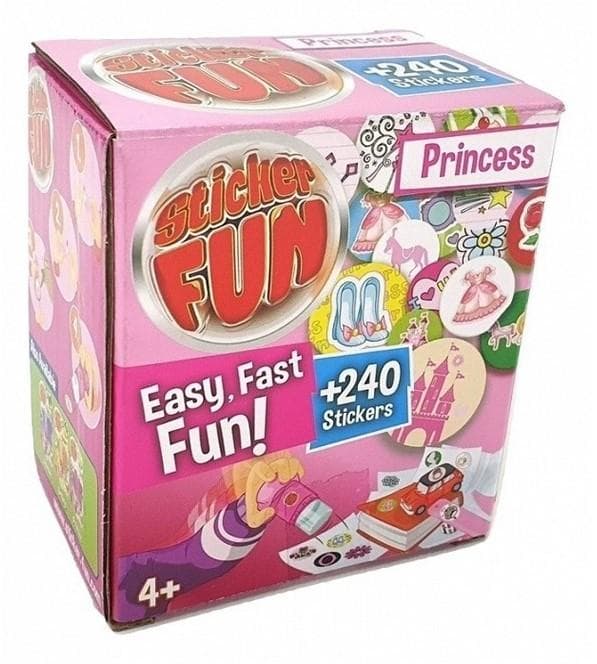 Klistermärksmaskin för Barn - Princess - Klistermärken