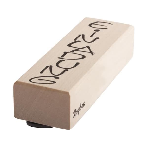 Stämpel - RAYHER - Stjärna - 7x7 cm - Vit