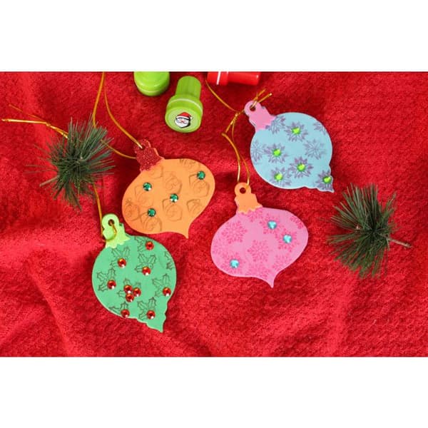 Stämpel med inbyggd stämpeldyna Jul 24 stycken