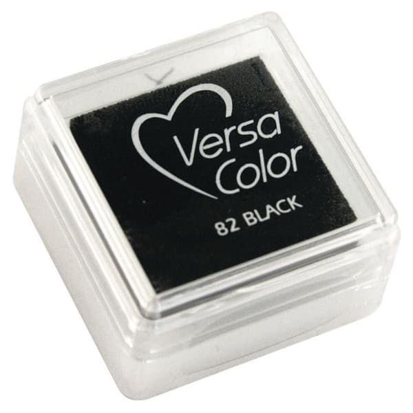 Versacolor Svart stämpeldyna