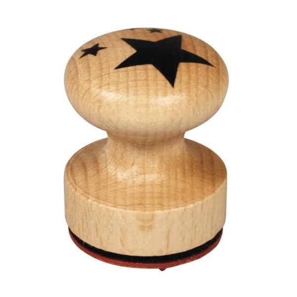 Little Star Stamp - RAYHER - Vit - Vuxen - Blandat