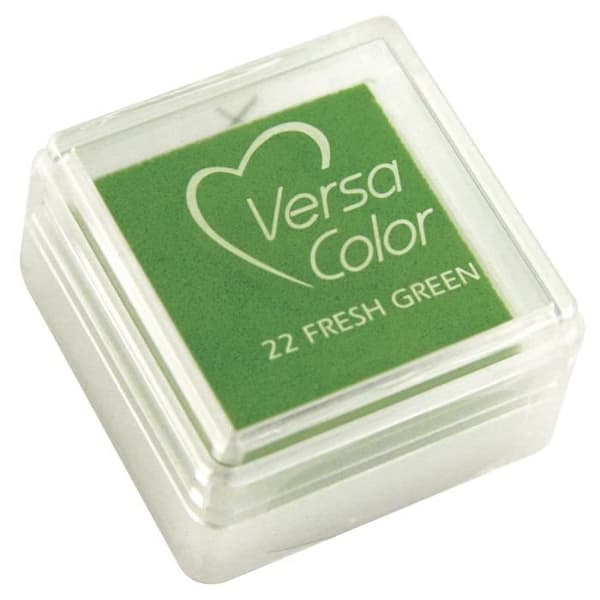 Bläckdyna - RAYHER - Versacolor - Gräsgrön - Tryckyta 2,5x2,5 cm