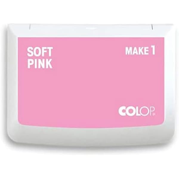 Bläckdyna - COLOP - MAKE 1 - Rosa - 50 x 90 mm - Giftfri och REACH-certifierad