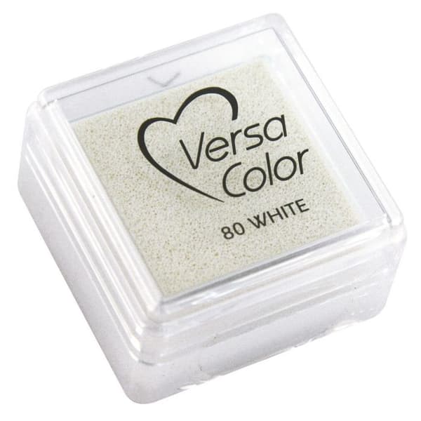 Versacolor bläckdyna - RAYHER - Vit - 2,5x2,5 cm