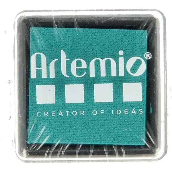 Inkskydd - Artemio - 10005081 - Turkos - 3x3cm - Snabbtorkande