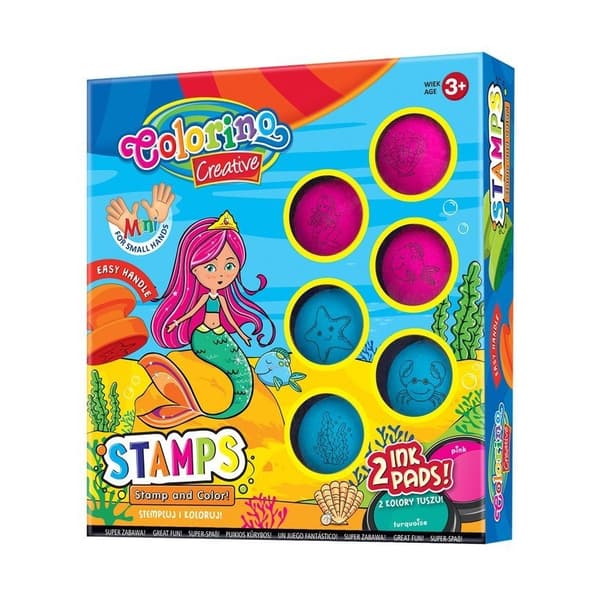 Creative Set Mermaid Stamps Colorino