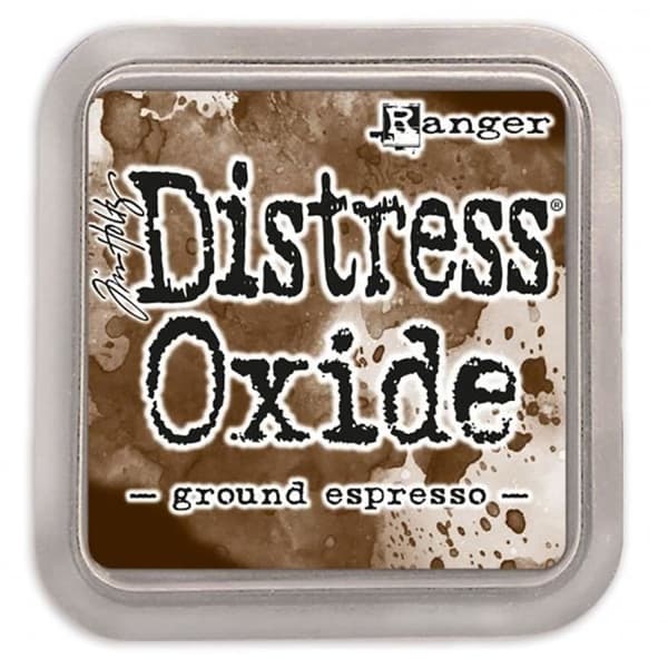 Stämpeldyna Distress Oxide - RANGER - Ground Espresso - Brunt - Blandad - Vuxen