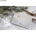 Miniatyrbild 2 av 2: RAYHER gummistämpel - Gesegnete Weihnachten und... - 7x8cm - Vit