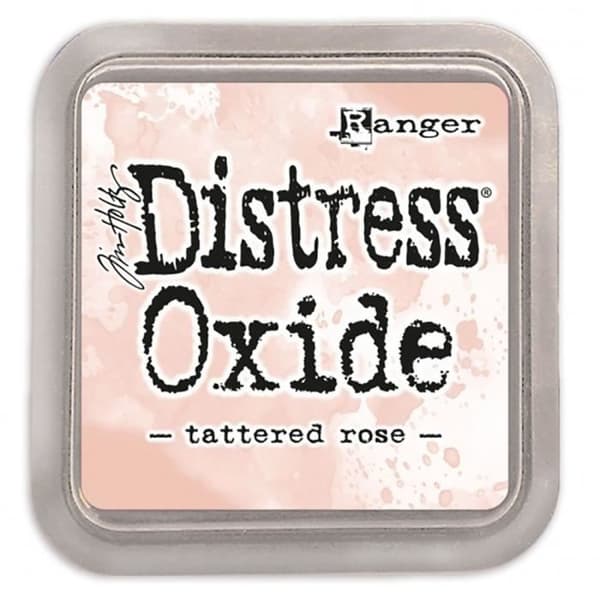 Distress Oxide Inkpad - RANGER - Tattered Rose - Oxiderad effekt - Vattenbaserad - Blandat
