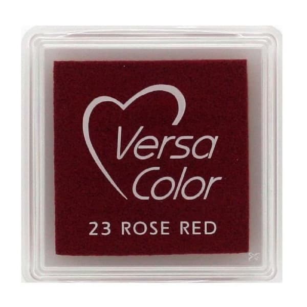 VersaColor mini bläckdyna för Tsukineko-stämpel - VersaColor:Rose Red