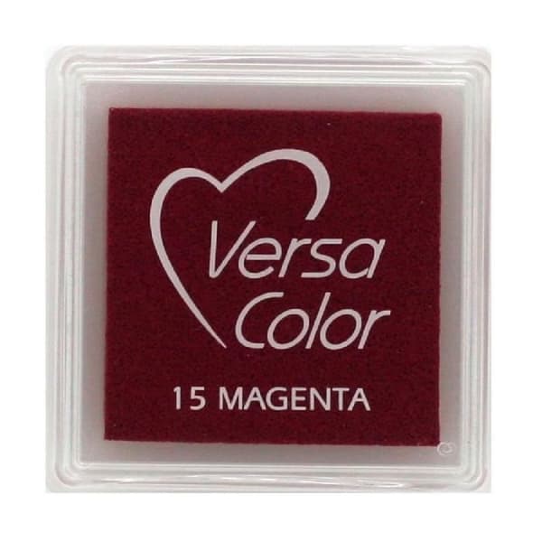 VersaColor mini Inkpad för Tsukineko-stämpel - VersaColor:Magenta