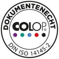 Miniatyrbild 4 av 4: Colop dekorativ bläckdyna - E/50/1 blå/2 st - E/50/1 Förpackning med 2 förfärgade refills för Printer 50 Blue