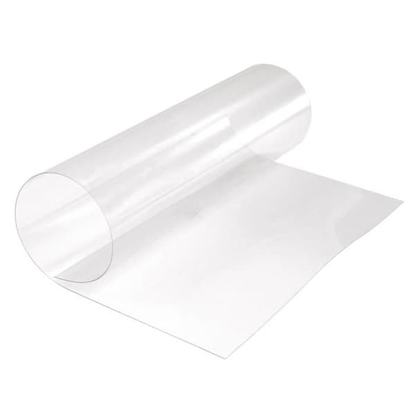 Transparent hårdfolie, 21x29,7 cm, tab-bag 3 st, 0,2 mm