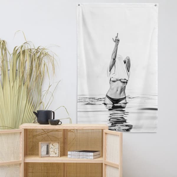 Middle Finger Tapestry