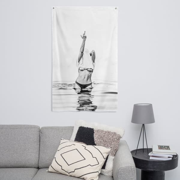 Middle Finger Tapestry