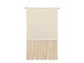 Miniatyrbilde 6 av 8: Veggdekor Makramé Beige Bomull 51 x 73 cm Håndlaget Dekor Soverom Barnerom Boho Stue