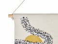 Pikkukuva 6 / 7: Seinävaate monivärinen 51 x 123 cm puuvilla polyesteri puu hapsut käsinpunottu moderni boho