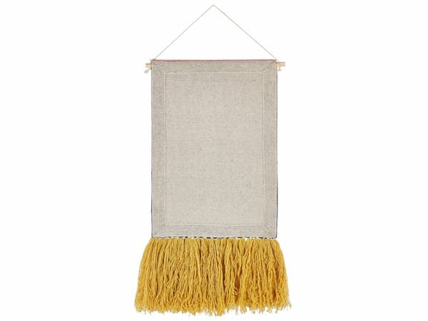 Veggdekorasjon Flerfarget Bomull 46 x 108 cm Dusker Geometrisk mønster Håndvevd Dekorasjon Tilbehør Boho