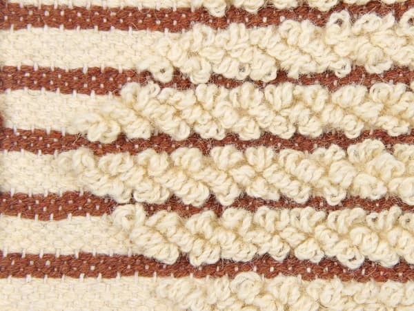 Veggdekorasjon Rød Beige Bomull Dusker Paljetter Stripete mønster Håndvevd Boho Tilbehør Stue Soverom
