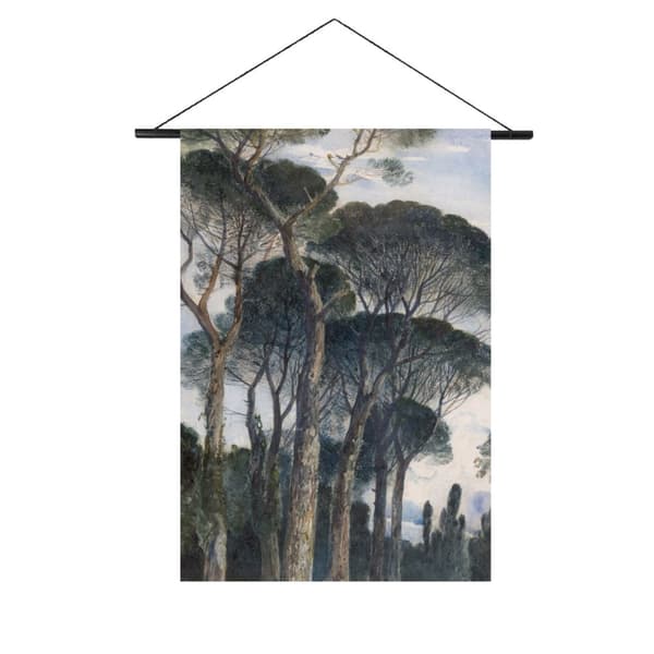Konst för hemmet - XL Väggtapet - Parasoll Pines - 100x150cm