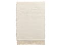 Pikkukuva 4 / 6: Seinäkoriste beige puuvilla 60 x 106 cm hapsut suorakulmainen ripustettava seinävaate boho moderni