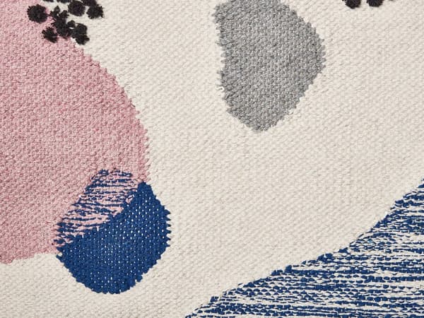 Vegghengende Dekor Flerfarget Bomull Polyester Håndvevd med dusker Geometrisk mønster Veggdekor
