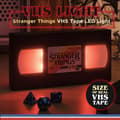 Miniatyrbild 2 av 3: Stranger Things VHS Light with Red LEDs