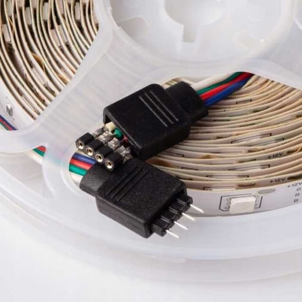 LED-remsa SET 7,2W/m RGB 12V IP20 5m + nätadapter