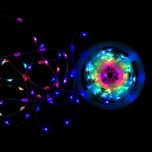 LAMPER LED STRIP RGB 1 MILLION FARVER 200 LED 10m DC5V