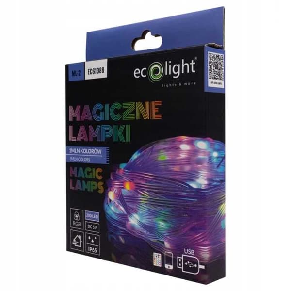 LAMPER LED STRIP RGB 1 MILLION FARVER 200 LED 10m DC5V