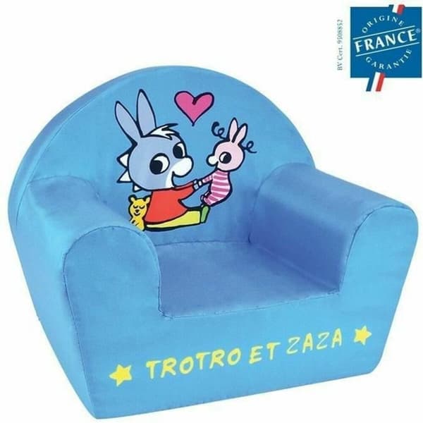 Barnfåtölj Fun House 713261 Multicolour Skum