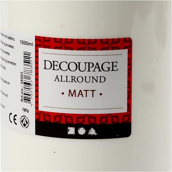 Decoupagelim - 1000 ml Matt - Allround
