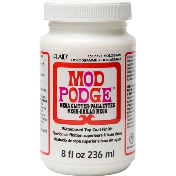 Mod Podge Mega Glitter - Hologram - 236 ml
