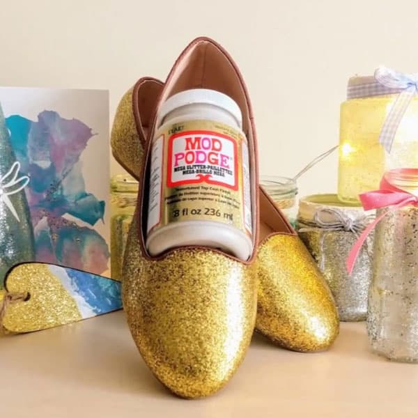 Mod Podge Mega Glitter - Gold - 236 ml