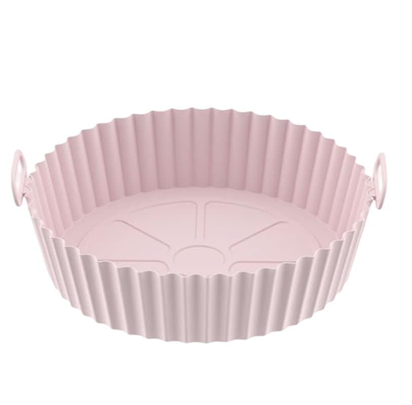 Silikonskål för Air Fryer Rosa 3.6-7.2 l
