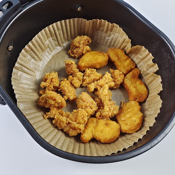 INF Air Fryer engangspapir til frituregryder 100-pak Brun 23 cm