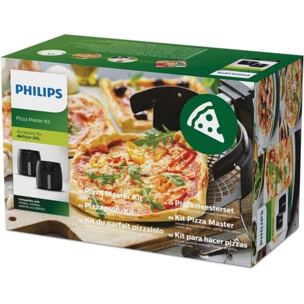 Philips HD9953/00 Airfryer Pizza tallerken Sort