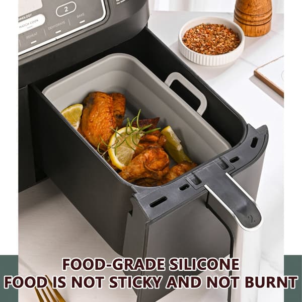 INF Sammenleggbar form av silikon til Air Fryer, 2-pakning Ninja 201410