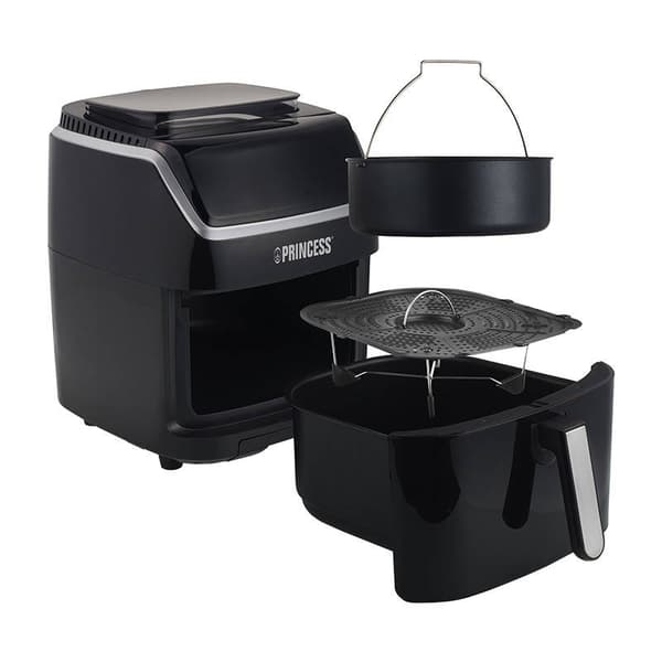 Princess Steam Aerofryer | 182080 | Power 1700 W | Capacity 6.5 L | Black