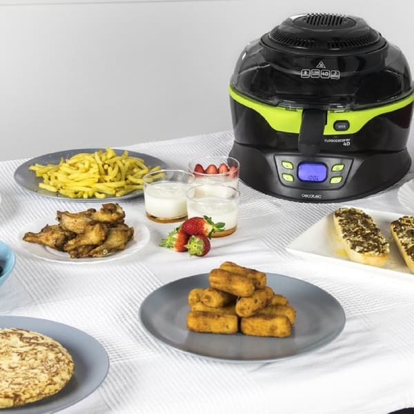 Heißluftfritteuse TurboCecoFry 4D Zubehörset Cecotec