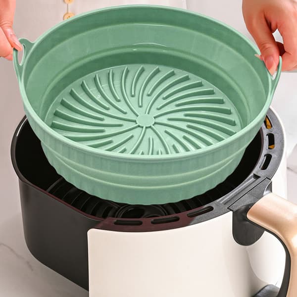 INF Kvadratisk silikoninnlegg til airfryer