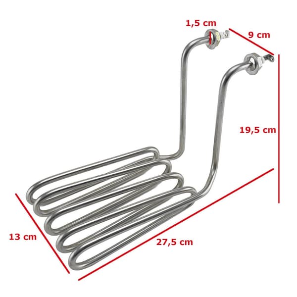 Lämmitin rasvakeittimelle 10L Royal Catering 3000W 230V