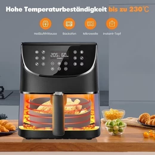 Återanvändbar silikonform, specialform för varmluftsfritös