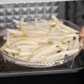 Miniatyrbillede 7 af 7: Lollanda 3-pak Air Fryer Rack Airfryer Kurv Bakke Rustfrit Stål Til Airfryer - Firkantet / Rund / Aflang