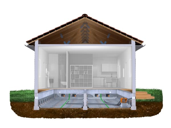 Drybox Tillbehörspaket - Installationskit Drybox X2/ X4 och X5
