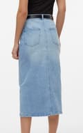 Miniatyrbild 2 av 4: Vero Moda - vmVeri HR Calf Denim Skirt