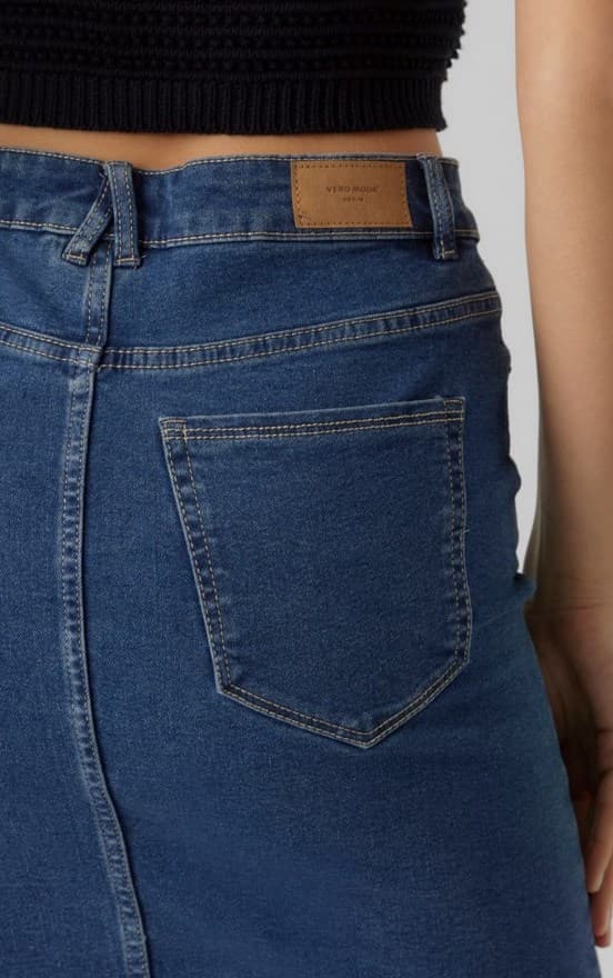 Vero Moda - vmLuna HR Denim Skirt